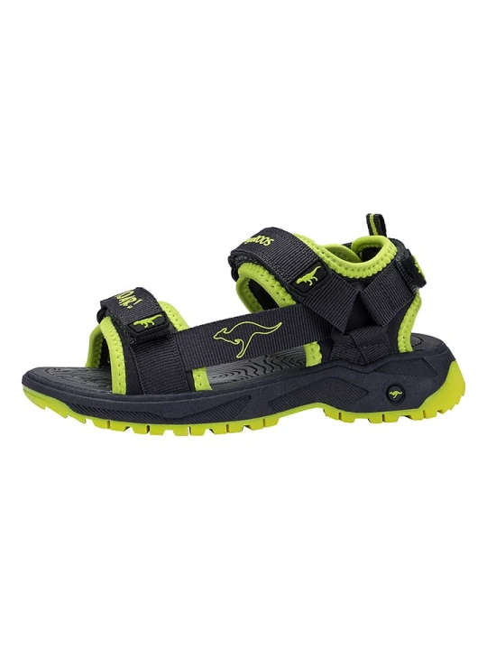 Zdjęcie produktu Kangaroos Sandały "K-AS Jamie" w kolorze czarnym rozmiar: 28