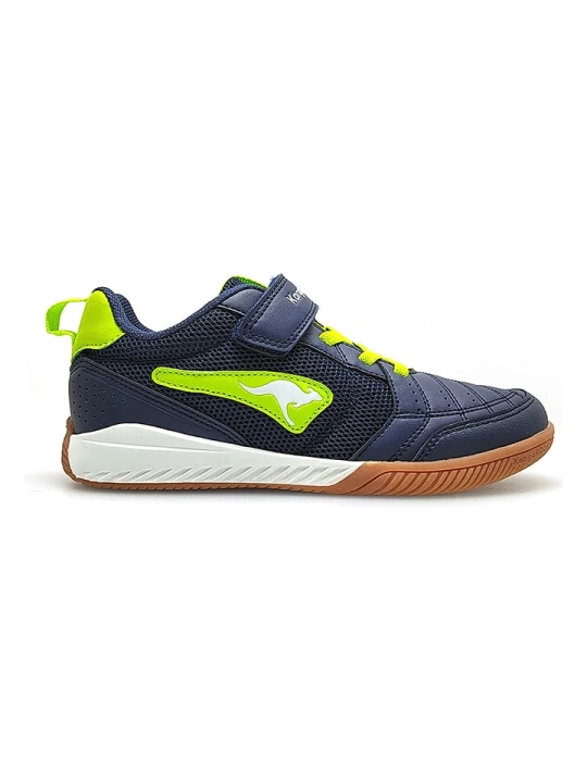 Zdjęcie produktu Kangaroos Sneakersy "Flow" w kolorze granatowo-zielonym rozmiar: 27