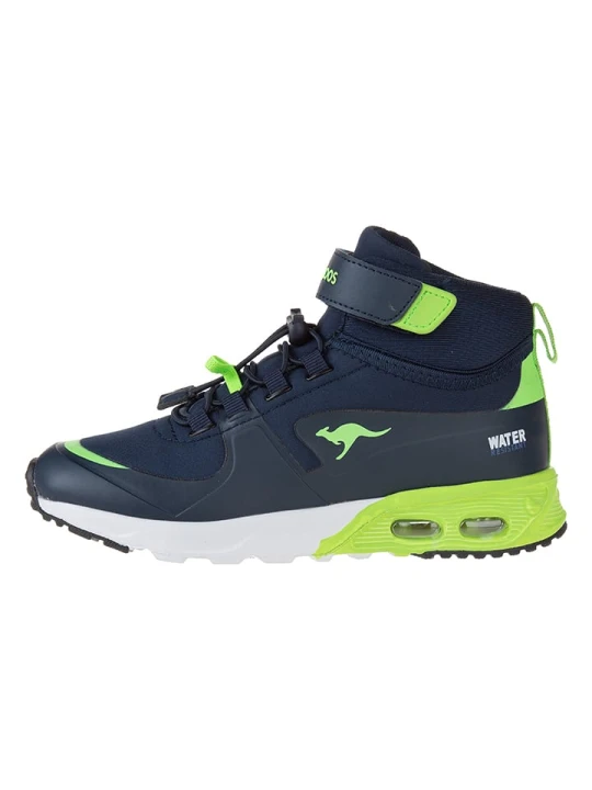 Zdjęcie produktu Kangaroos Sneakersy "Hydro" w kolorze granatowo-zielonym rozmiar: 37