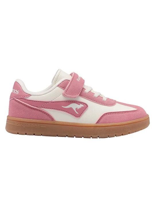 Zdjęcie produktu Kangaroos Sneakersy "K-CA Bam EV" w kolorze jasnoróżowo-kremowym rozmiar: 35