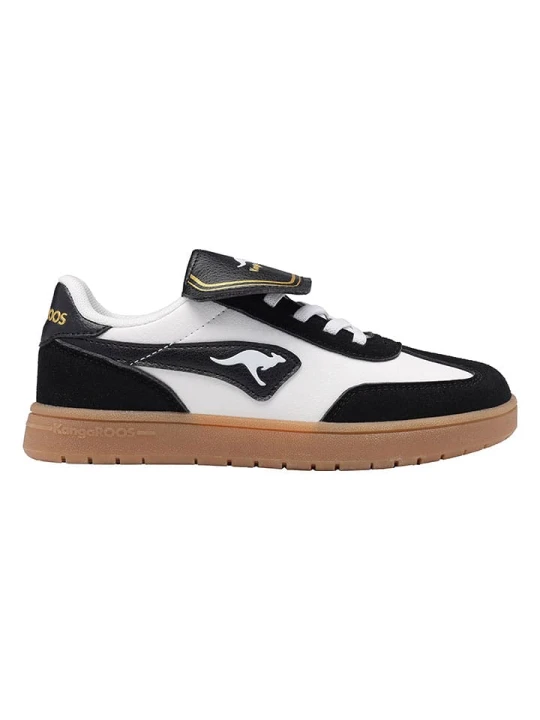 Zdjęcie produktu Kangaroos Sneakersy "K-CA Bam Flap OG" w kolorze czarno-białym rozmiar: 29