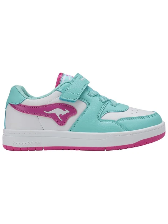 Zdjęcie produktu Kangaroos Sneakersy "K-CP Fair EV" w kolorze biało-różowo-turkusowym rozmiar: 29