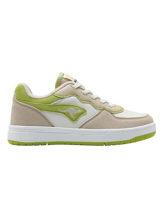 Zdjęcie produktu Kangaroos Sneakersy "K-CP Tipin OS" w kolorze beżowo-jasnozielonym rozmiar: 33