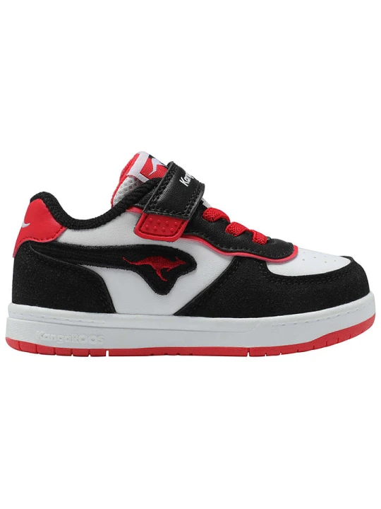 Zdjęcie produktu Kangaroos Sneakersy "K-CPI Izel EV" w kolorze czarno-czerwonym rozmiar: 22