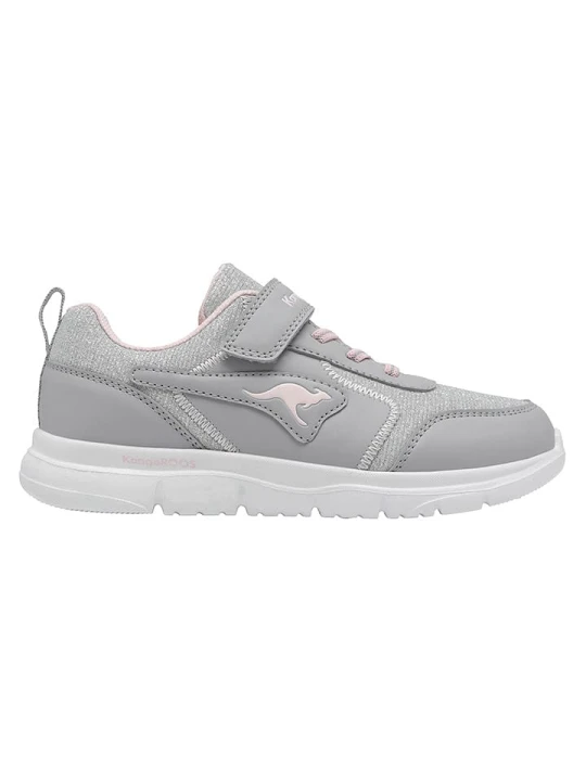 Zdjęcie produktu Kangaroos Sneakersy "K-ETK Zig EV" w kolorze szaro-jasnoróżowym rozmiar: 40