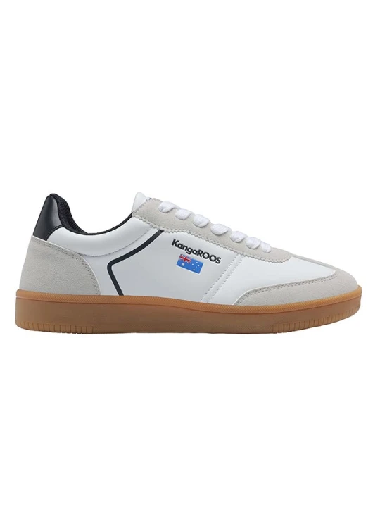 Zdjęcie produktu Kangaroos Sneakersy "K-Nes Larry" w kolorze biało-beżowo-czarnym rozmiar: 43