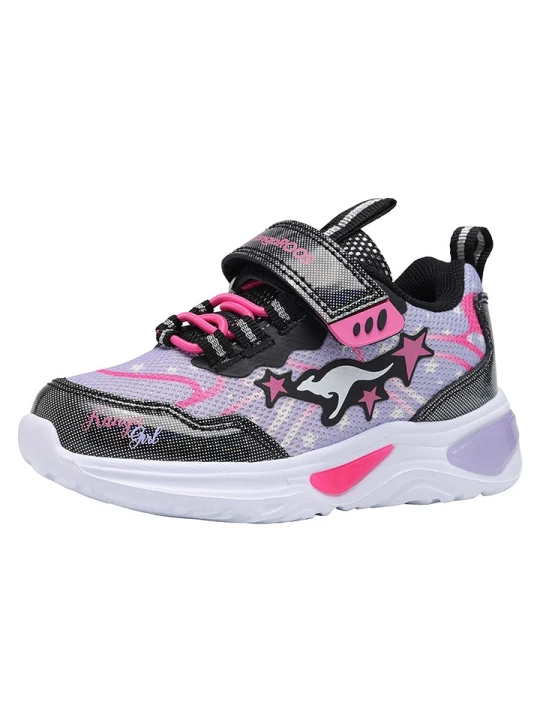Zdjęcie produktu Kangaroos Sneakersy "K-SLG Sparks EV" w kolorze czarno-fioletowym rozmiar: 25