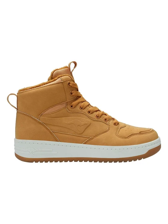 Zdjęcie produktu Kangaroos Sneakersy "K-Top Power Mid" w kolorze jasnobrązowym rozmiar: 38