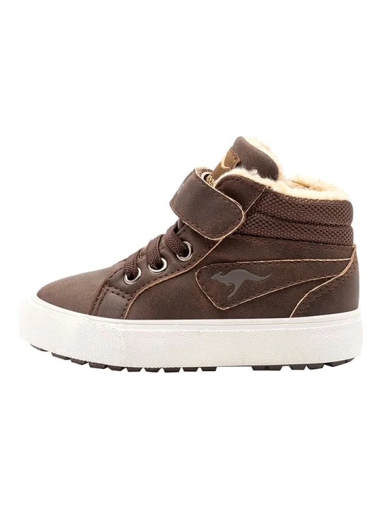 Zdjęcie produktu Kangaroos Sneakersy "KaVu" w kolorze ciemnobrązowo-beżowym rozmiar: 29