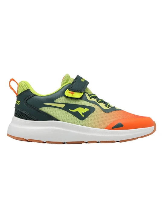 Zdjęcie produktu Kangaroos Sneakersy "KB-Pang EV" w kolorze zielono-pomarańczowo-żółtym rozmiar: 35