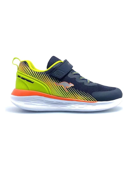 Zdjęcie produktu Kangaroos Sneakersy "KQ-Unique EV" w kolorze granatowo-żółtym rozmiar: 32