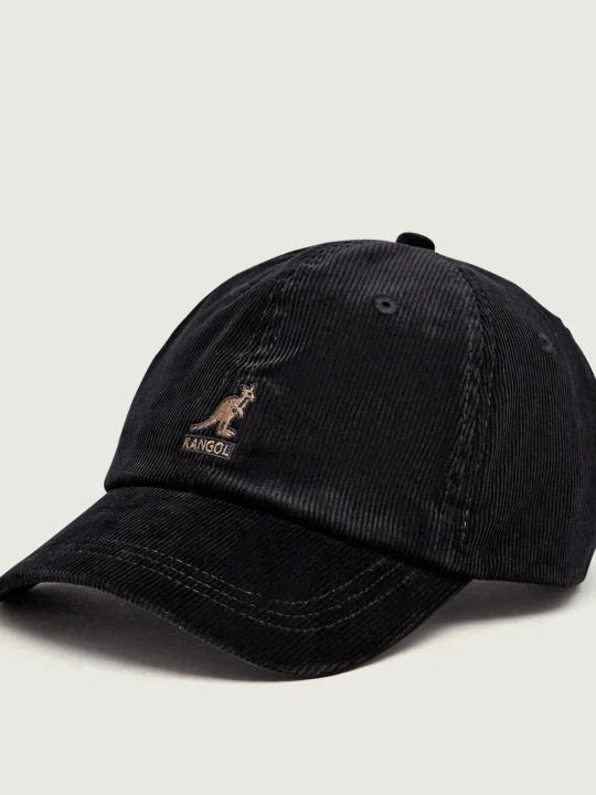 Zdjęcie produktu KANGOL Bejsbolówka | sztruks czarny
