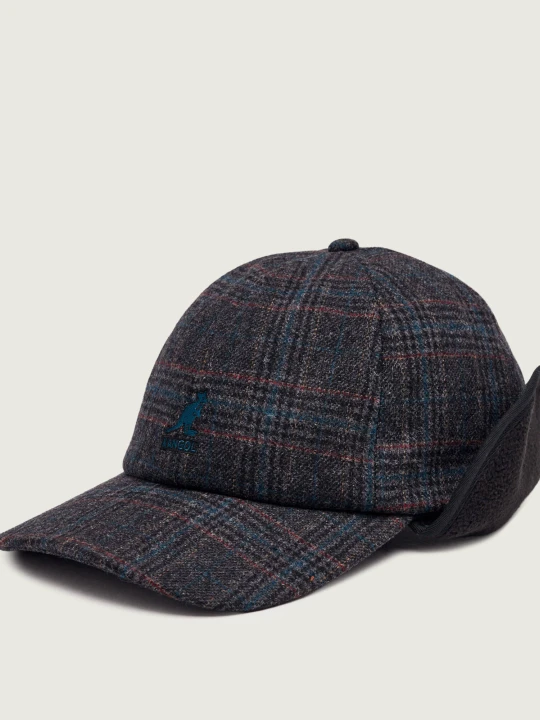 Zdjęcie produktu KANGOL Bejsbolówka | z dodatkiem wełny grafitowy