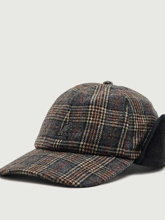 Zdjęcie produktu KANGOL Bejsbolówka | z dodatkiem wełny szary
