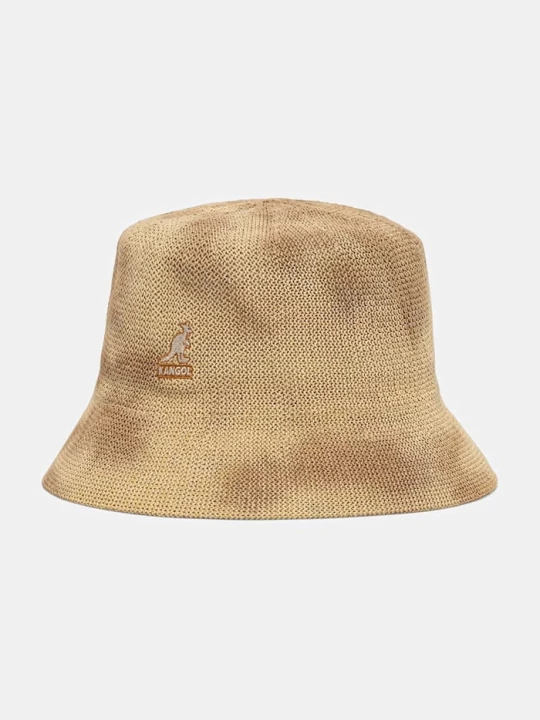 Zdjęcie produktu Kangol kapelusz bucket TIE DYE KNIT BUCKET beżowy