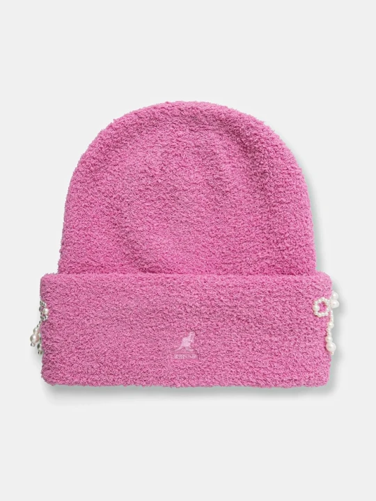 Zdjęcie produktu Kangol czapka PEARL BEANIE różowy
