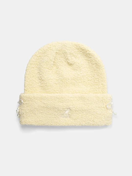 Zdjęcie produktu Kangol czapka PEARL BEANIE żółty