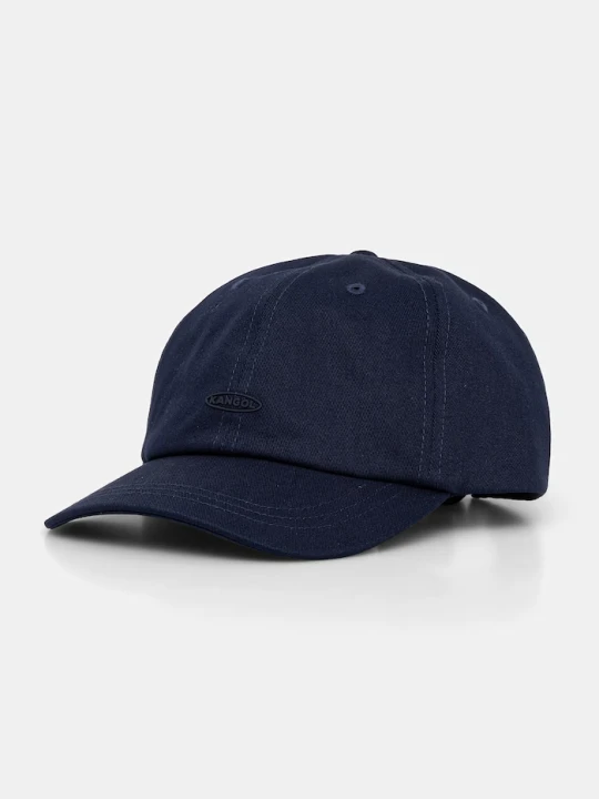 Zdjęcie produktu Kangol czapka z daszkiem damska bawełniana DEMURE LOGO BB granatowy