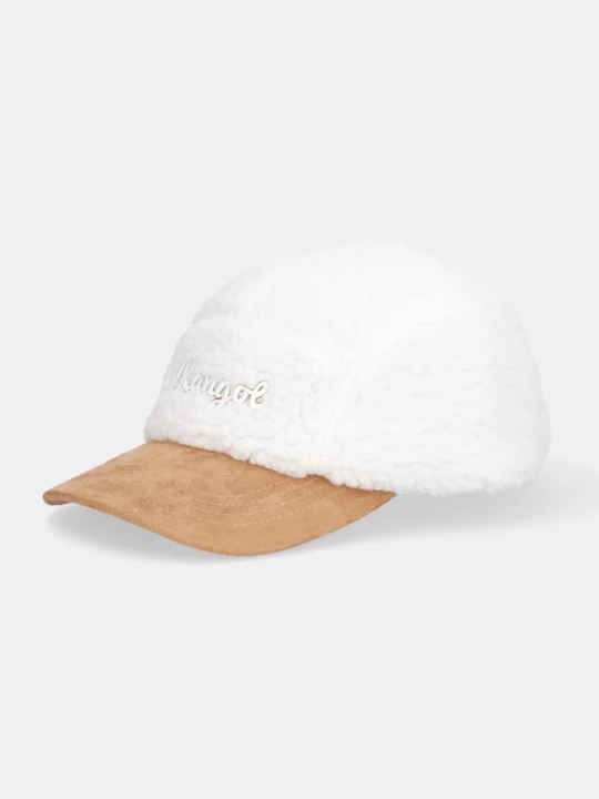 Zdjęcie produktu Kangol czapka z daszkiem FAUX SHERPA 5-PANEL beżowy
