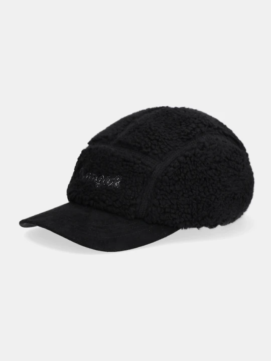 Zdjęcie produktu Kangol czapka z daszkiem FAUX SHERPA 5-PANEL czarny
