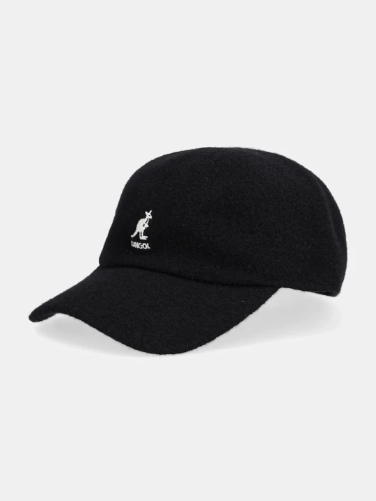Zdjęcie produktu Kangol czapka z daszkiem z wełną SPACECAP czarny