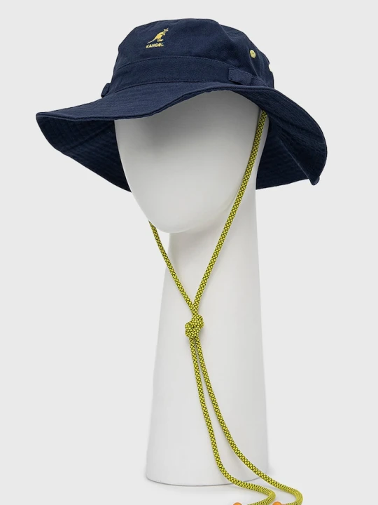 Zdjęcie produktu Kangol kapelusz bawełniany granatowy