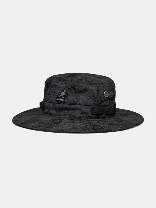 Zdjęcie produktu Kangol kapelusz bawełniany SALVAGED OUTDOOR czarny