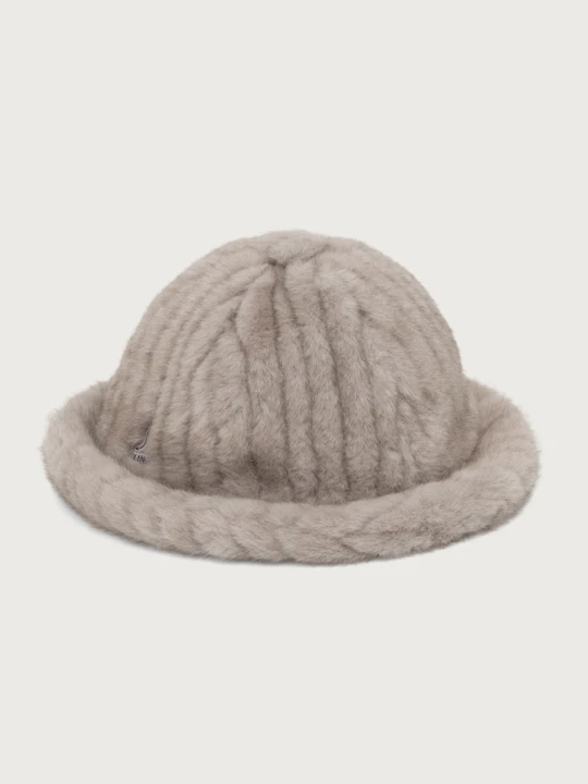 Zdjęcie produktu Kangol kapelusz damski FAUX FUR CASUAL szary