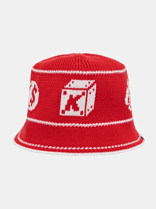 Zdjęcie produktu Kangol kapelusz SUPER KROO KNIT BUCKET czerwony