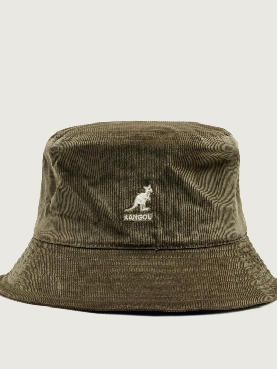 Zdjęcie produktu KANGOL Kapelusz | sztruks zielony