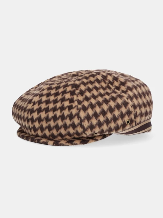 Zdjęcie produktu Kangol kaszkiet BLOCK ZIG brązowy