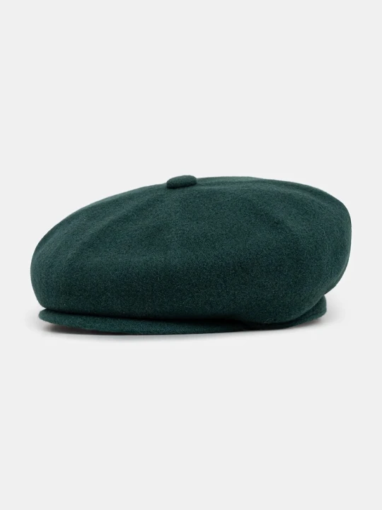 Zdjęcie produktu Kangol kaszkiet z wełną WOOL HAWKER zielony
