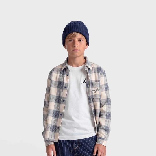 Zdjęcie produktu Kani Jeans Check Flannel Shirt Junior Karl Kani niebieski