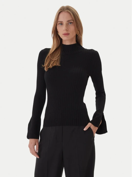 Zdjęcie produktu KAOS Golf RI1NT052 0001 Czarny Regular Fit