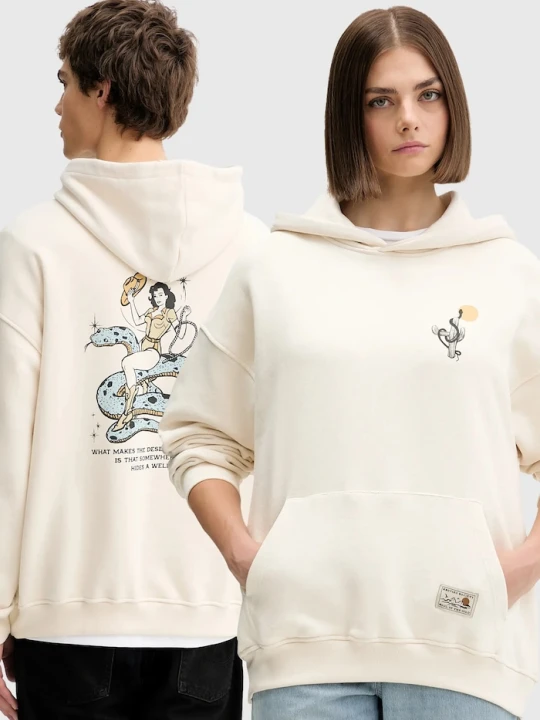 Zdjęcie produktu Kaotiko bluza bawełniana beżowy