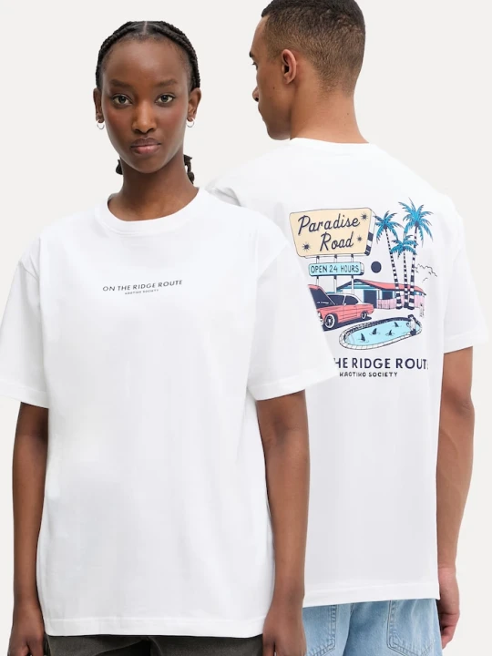Zdjęcie produktu Kaotiko T-shirt bawełniany biały