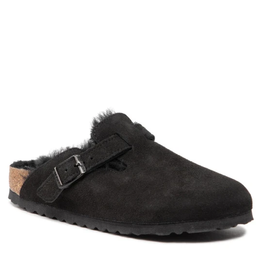 Zdjęcie produktu Kapcie Birkenstock Boston Vl/Shearling 0259883 Czarny