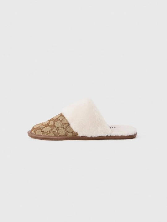 Zdjęcie produktu Kapcie Coach khaki