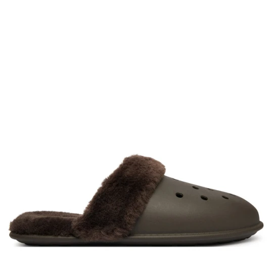 Zdjęcie produktu Kapcie Crocs Classic Fuzz Scuff 212143 Brązowy