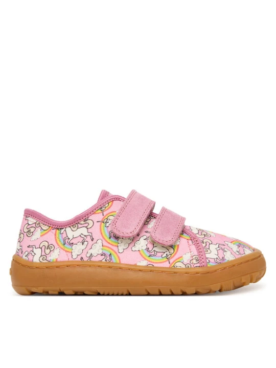 Zdjęcie produktu Kapcie Froddo Barefoot Canvas G1700440-12 S Różowy