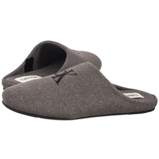 Zdjęcie produktu Kapcie Home Slipper Mule Granite Gray / Black HM0HM01931 PCG (CK703-a) Calvin Klein