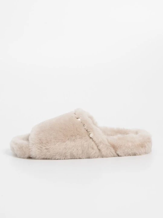 Zdjęcie produktu Kapcie Jimmy Choo beżowy