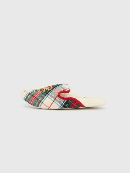Zdjęcie produktu Kapcie Lauren Ralph Lauren mleczny