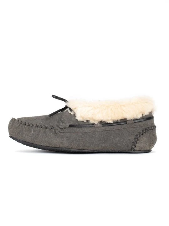Zdjęcie produktu Kapcie Minnetonka szary