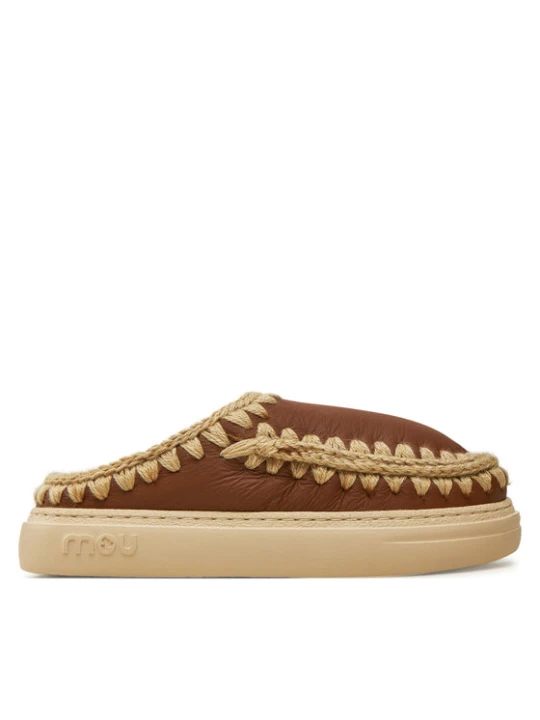 Zdjęcie produktu Kapcie Mou Eskimo Bold Clog FW411010B Brązowy