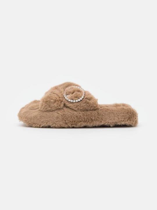 Zdjęcie produktu Kapcie River Island beżowy