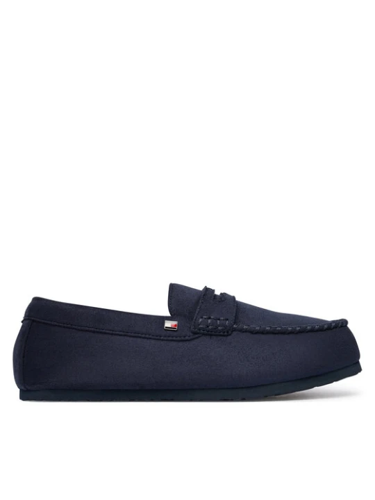 Zdjęcie produktu Kapcie Tommy Hilfiger Hilfiger Driver House Shoe FM0FM06012 Granatowy