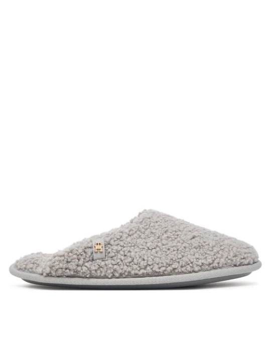 Zdjęcie produktu Kapcie Tommy Hilfiger Th House Shoes FW0FW09618 Szary