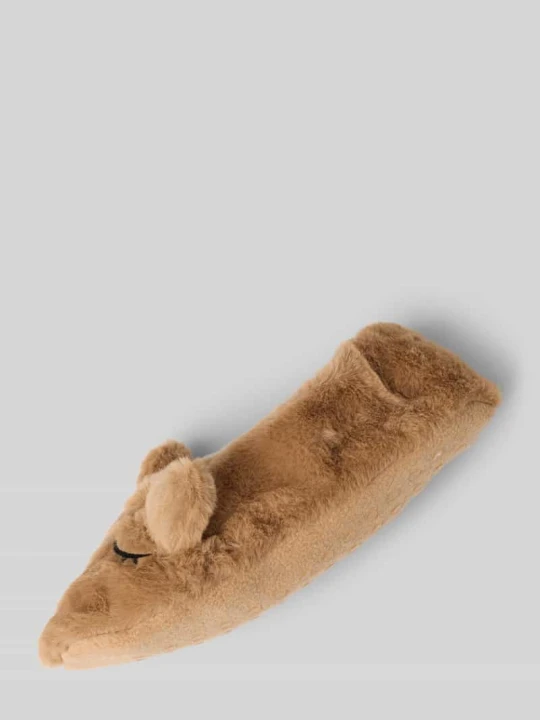 Zdjęcie produktu Kapcie z antypoślizgową podeszwą CAPELLI NEW YORK Camel