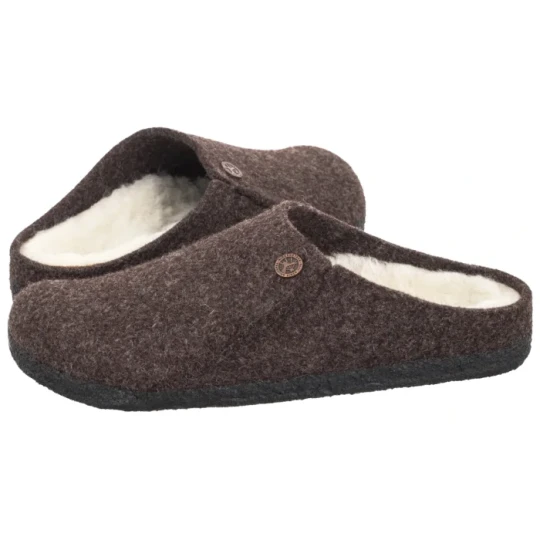 Zdjęcie produktu Kapcie Zermatt Rivet Mocha Felt 1016571 (BK335-c) Birkenstock